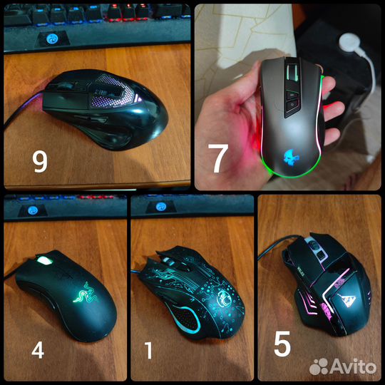 Игровые мышки + гарантия