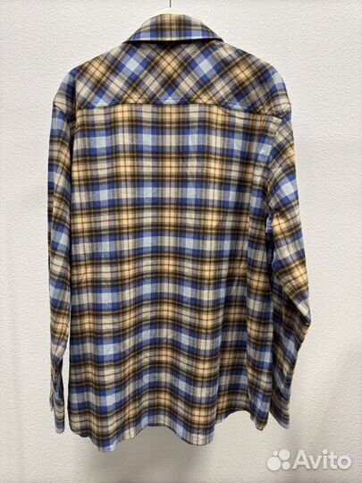 Moncler Cotton Checked Overshirt XL оригинал