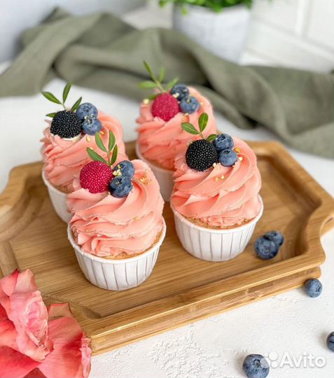 Капкейки на заказ кейтеринг кексы