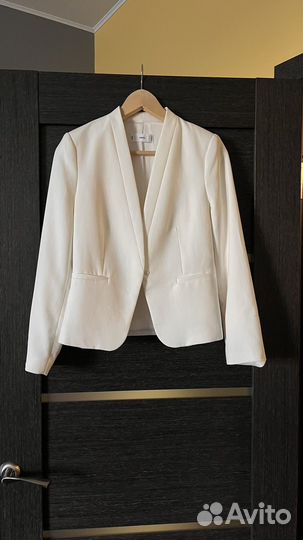 Жакет белый mango