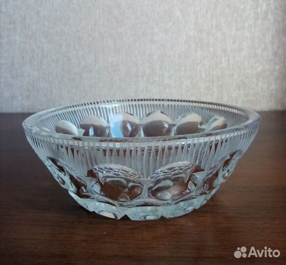 Конфетница хрустальная СССР