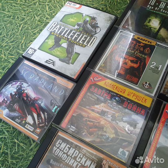 Компакт диски игры для пк