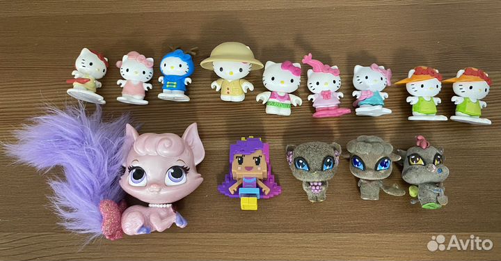 Hello Kitty, Palace Pets, Winx, Barbie