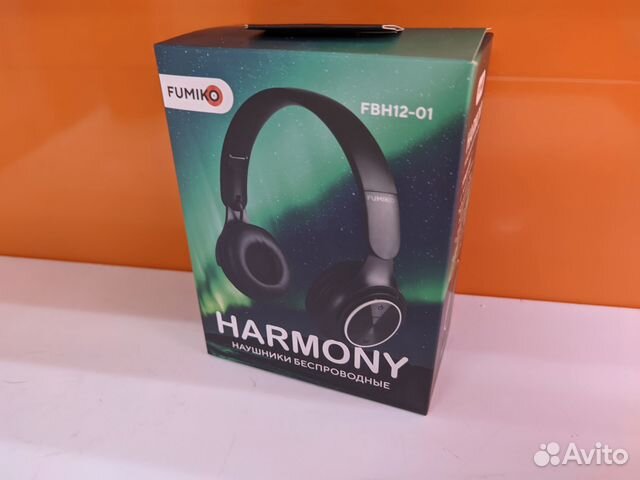 Наушники накладные беспроводные fumiko harmony чер купить в Омске ...