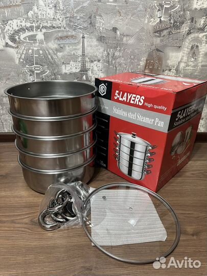 Мантоварка из нержавеющей стали Новые