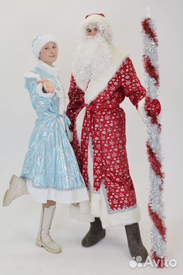 Поздравление от Деда Мороза и Снегурочки