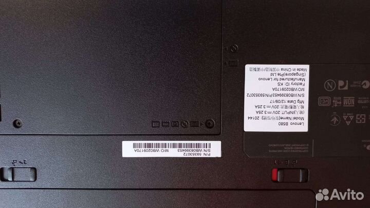 Ноутбук lenovo b580