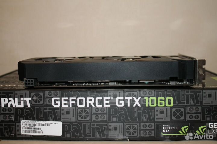 Видеокарта GTX 1060 3GB Palit Dual