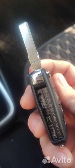 Ключ корпус Фольксваген поло