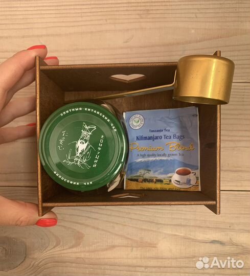 Подставка (органайзер) для чайных пакетиков дерево