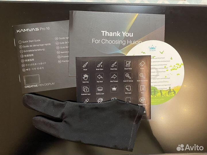 Графический планшет huion kamvas pro 16