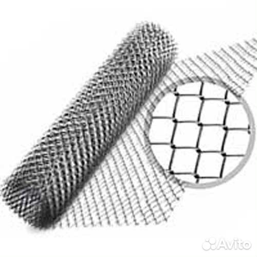 Сетка рабица 1.2x10 оцинкованная (50)