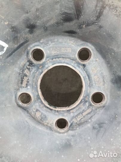 Штампованный диск R16x6.5 5x105 Opel Astra J P10