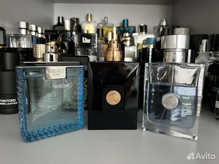 Отливант Versace Eau Fraiche + Pour Homme + Dylan