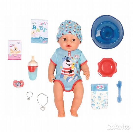 Игрушка Baby born мальчик с магическими глазками