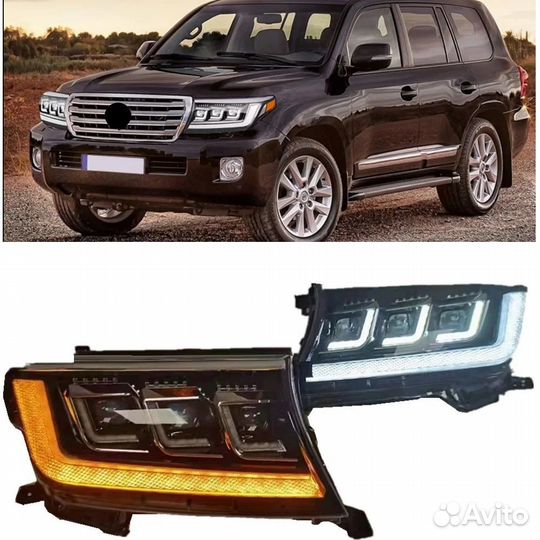 Фары toyota land cruiser 200
