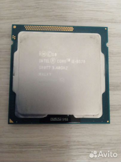 Процессор intel core i5 3570