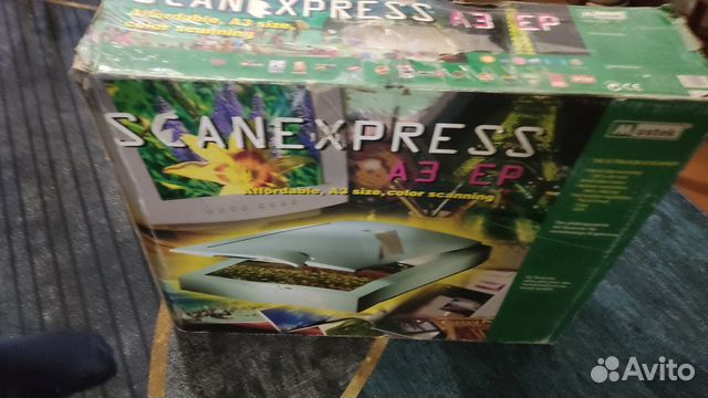 Сканер Mustek ScanExpress A3 EP объявление продам