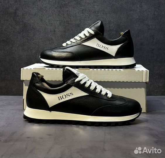 Кроссовки мужские boss зимние