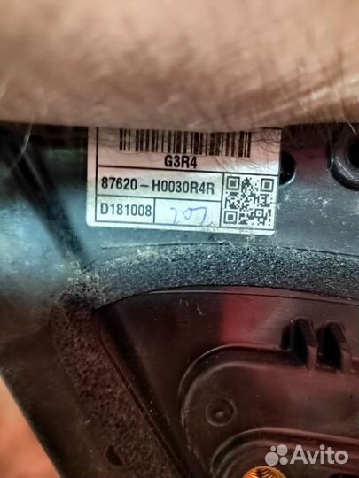 Зеркало заднего вида правое Kia Rio 4 17-20 5 к