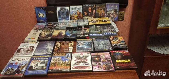 Видеомагнитофон philips dvp721vr + коллекция DVD