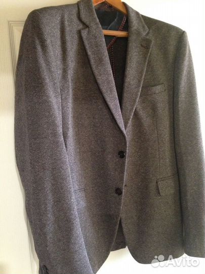 Пиджак мужской размер 52