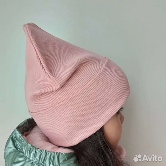 Комплект шапка и снуд