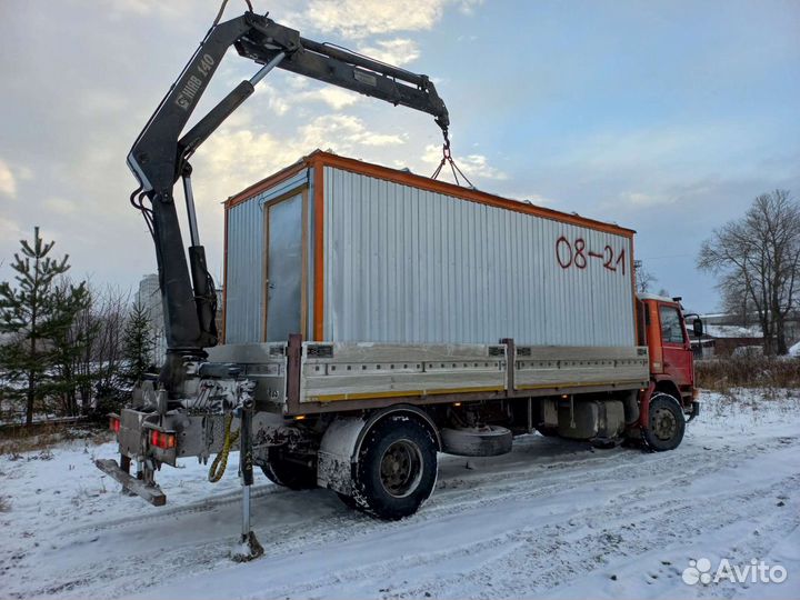 Грузоперевозки Аренда Манипулятор 10т