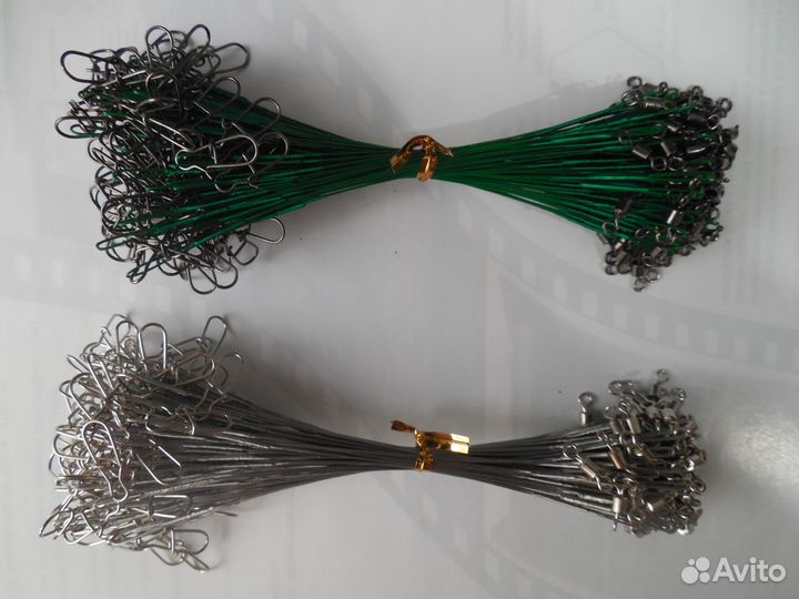 Поводок рыболовный 100шт