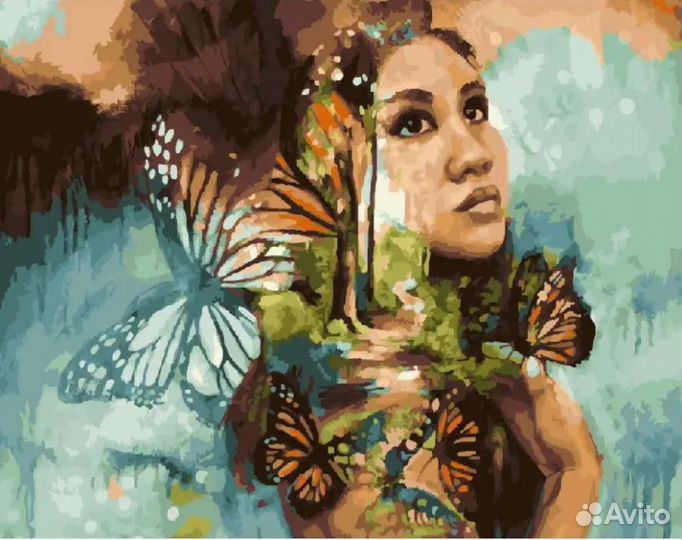 Картины по номерам 40х50 холст на подрамнике