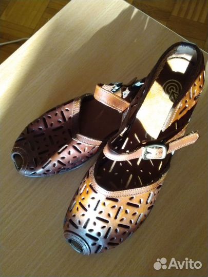 Греческие босоножки 39, кожа