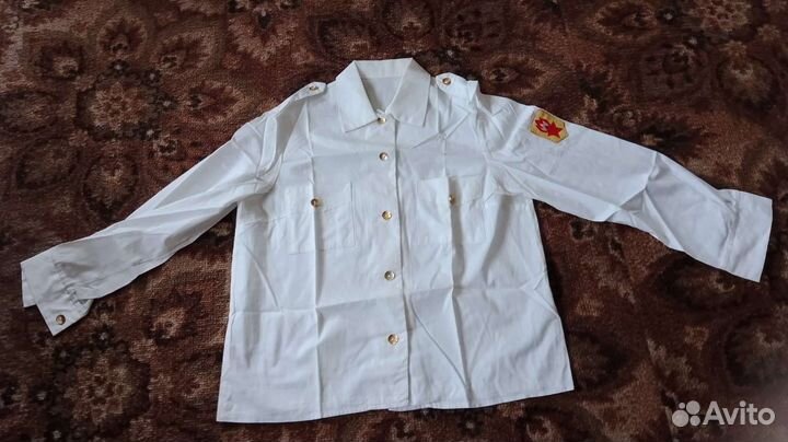 Рубашка пионерская ссср(для девочек)