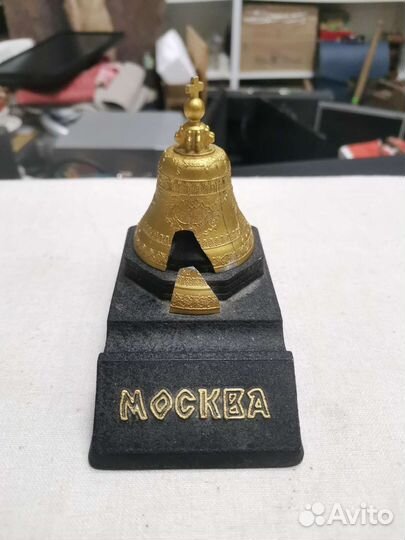 Чернильница Царь-колокол Москва Силумин СССР (Ч)
