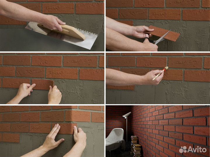 Производство и технология Гибкий камень, кирпич