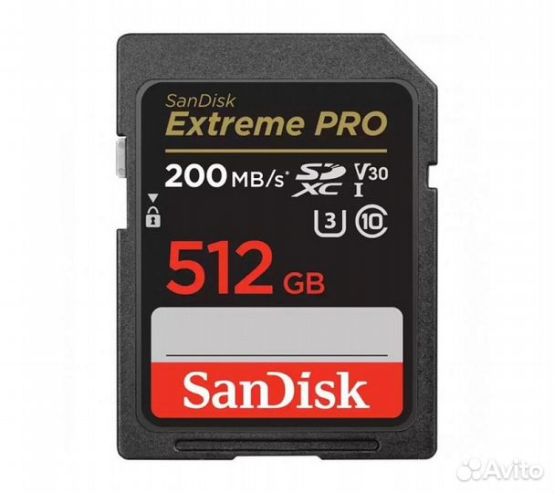 Карта памяти SanDisk Extreme Pro sdxc UHS-I Class