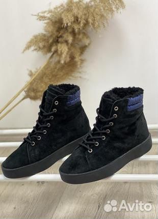 Утеплённые ботинки Pepe Jeans 37 черный