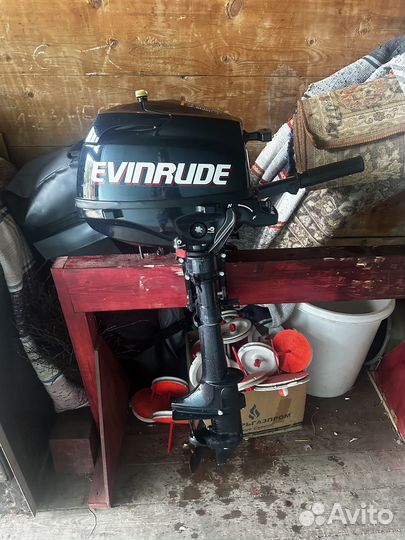 Лодочный мотор evinrude BRP 3.5 л с четырехтакт