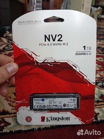 SSD диск Kingston NV2 M.2 PCI-E 4.0