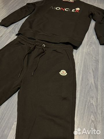 Костюм Moncler premium черный