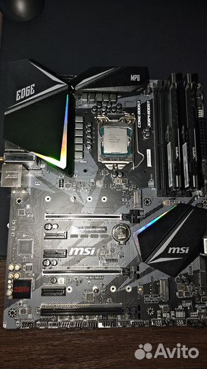Процессор intel core i7 8700К+Z390+Опера 4000 cl16