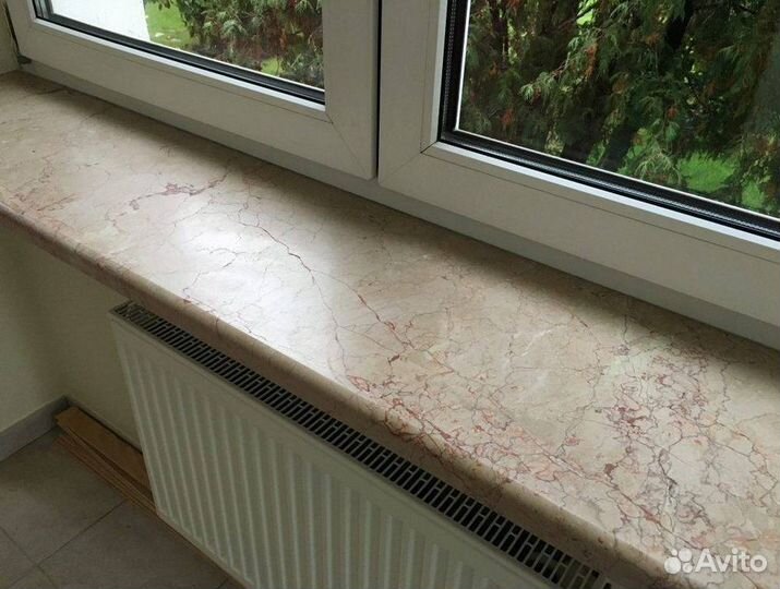 Подоконник из искусственного камня