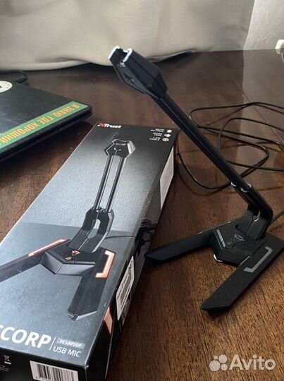Новый игровой микрофон Trust GXT 210 Scorp USB