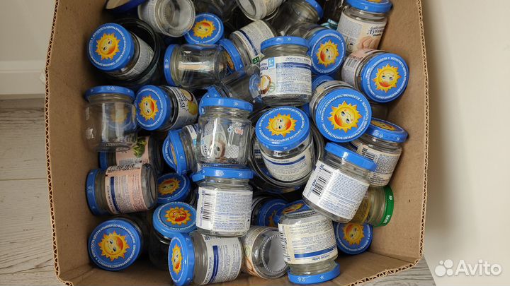 Банки из под детского питания 100гр