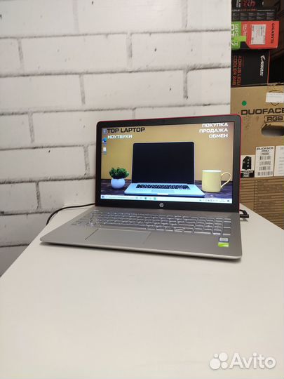 Игровой ноутбук HP i5, 4Gb видеокарта, 240 SSD