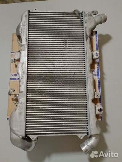 Интеркулер на Toyota land cruiser 200