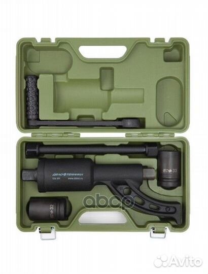 Гайковерт ручной удлиненный с головками 32мм 3