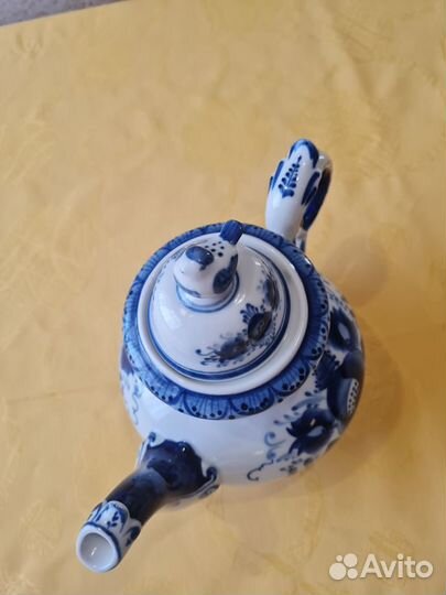 Заварочный чайник гжель