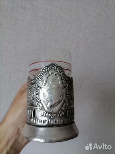 Подстаканники мельхиоровые СССР