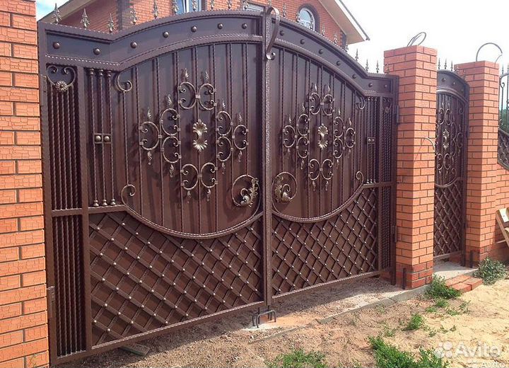 Ворота распашные