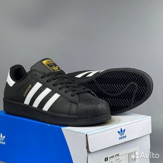 Кроссовки Adidas Superstar All Black